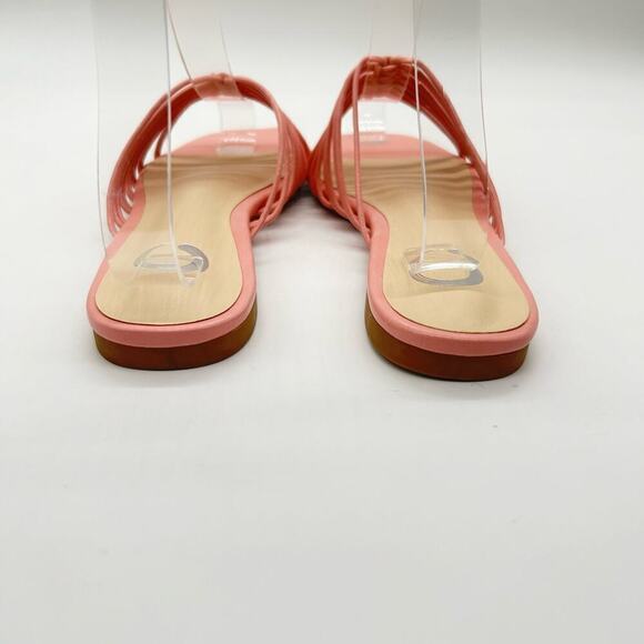 Journee Collection Sandals Womens 6.5 Pink Addora Slides Sandals NEW‎ - Picture 5 of 9